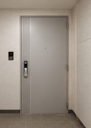 부천현관문수리 수리 완료 후 현관문 정상 복구