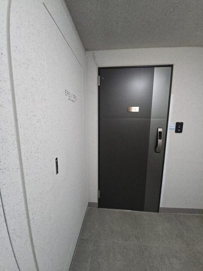 판교현관문수리 수리 완료 후 현관문 정상 작동